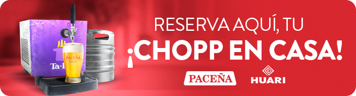 Reservá tu chopp en casa